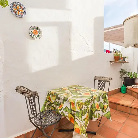 Cute Andalusian Townhouse With Terrace And Views. Mijas